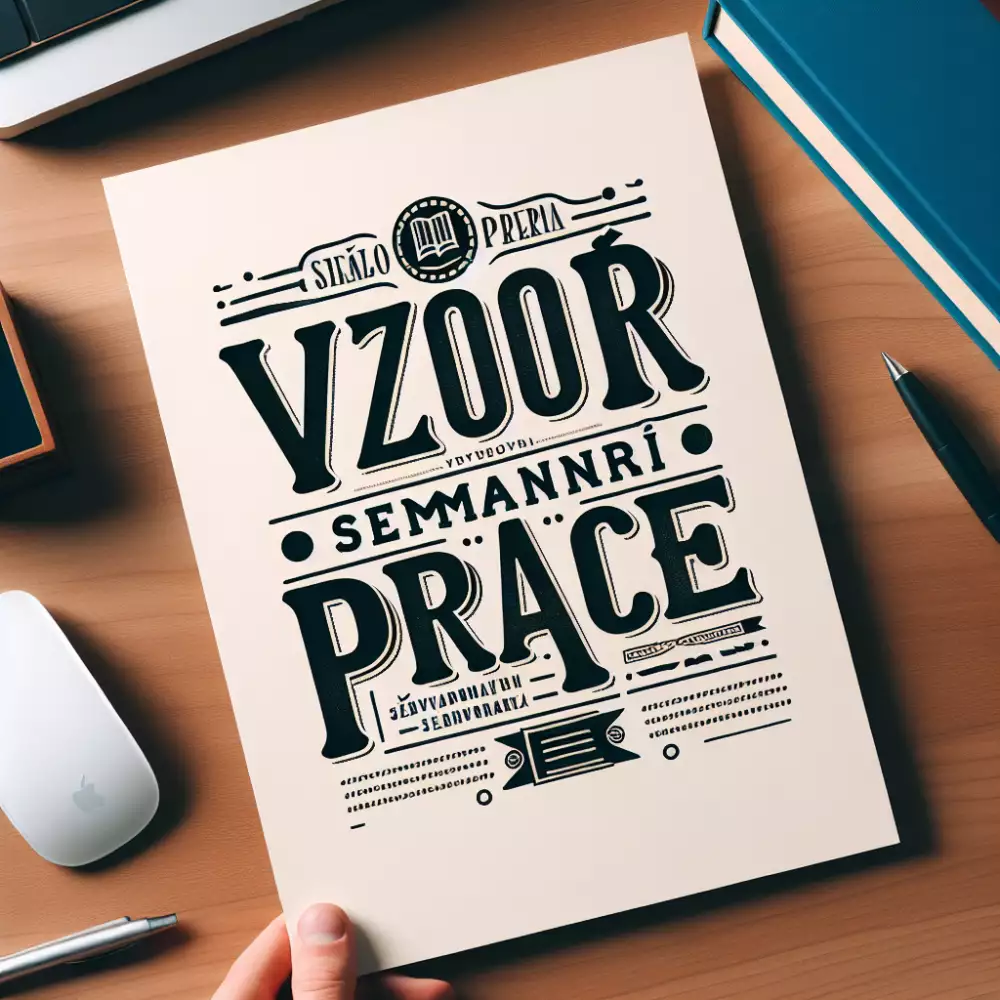 Seminární Práce Úvod Vzor